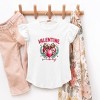 The Juniper Shop Coquette Valentine Vibes Toddler Flutter Sleeve Tee - 2 of 3