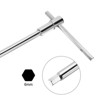 Unique Bargains CR-V Steel Fast-Spinning Adjustable Sliding T-Handle Hex Key Wrench - 4 of 4