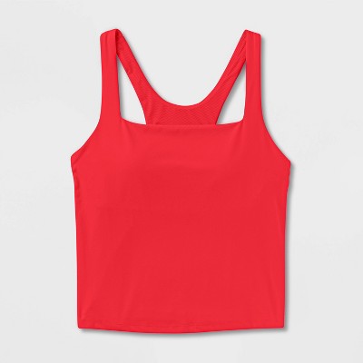 Women's Everyday Soft Square Neck Support Tank Top - All In Motion™