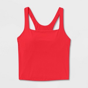 Women's Everyday Soft Square Neck Support Tank Top - All In Motion™ - 1 of 1