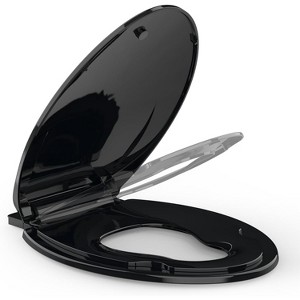 Coucheta Slow Close Toilet Seats with Optional Built-in Toddler Seat, 1-Pack and 2-Pack Available, Fits Round & Elongated Bowls, Multiple Colors - 1 of 4