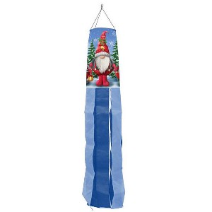 Briarwood Lane Winter Winter Gnomes Christmas Windsock Wind Twister 40x6 For Christmas Wind Spinner - 1 of 2
