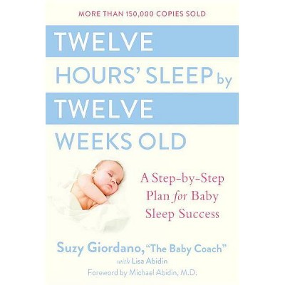 Twelve Hours' Sleep by Twelve Weeks Old - by  Suzy Giordano & Lisa Abidin (Hardcover)