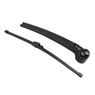 Unique Bargains Rear Windshield Wiper Blade Arm Set 335mm for Volkswagen Jetta 2011-2018 Black 1 Set