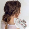 Unique Bargains Christmas Hair Clips Beige Elder for Christmas 3.35"x1.77"x1.57" Assorted Color 1 Pc - 2 of 4