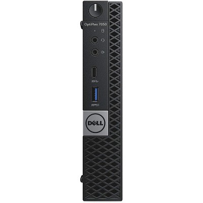 Dell 7050-MICRO Certified Pre-Owned PC, Core i7-6700T 2.8GHz Processor, 16GB Ram, 512GB SSD-2.5, Win10P64, Dell Factory Refurbished
