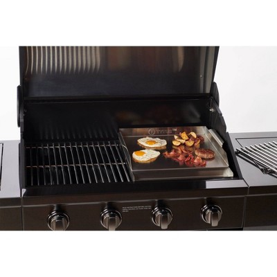 TYTUS 16'' x 14'' Silver Stainless Steel Griddle