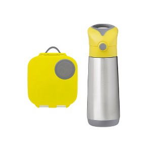 b.box Mini Lunchbox + 16oz Insulated Drink Bottle - 1 of 3
