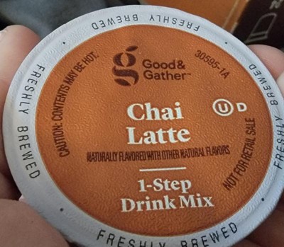 Chai Latte Naturally Flavored With Other Natural Flavors Single Serve ...