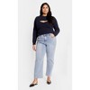 Women's Plus Size Rina Sweater - denim marle | CITY CHIC - 4 of 4