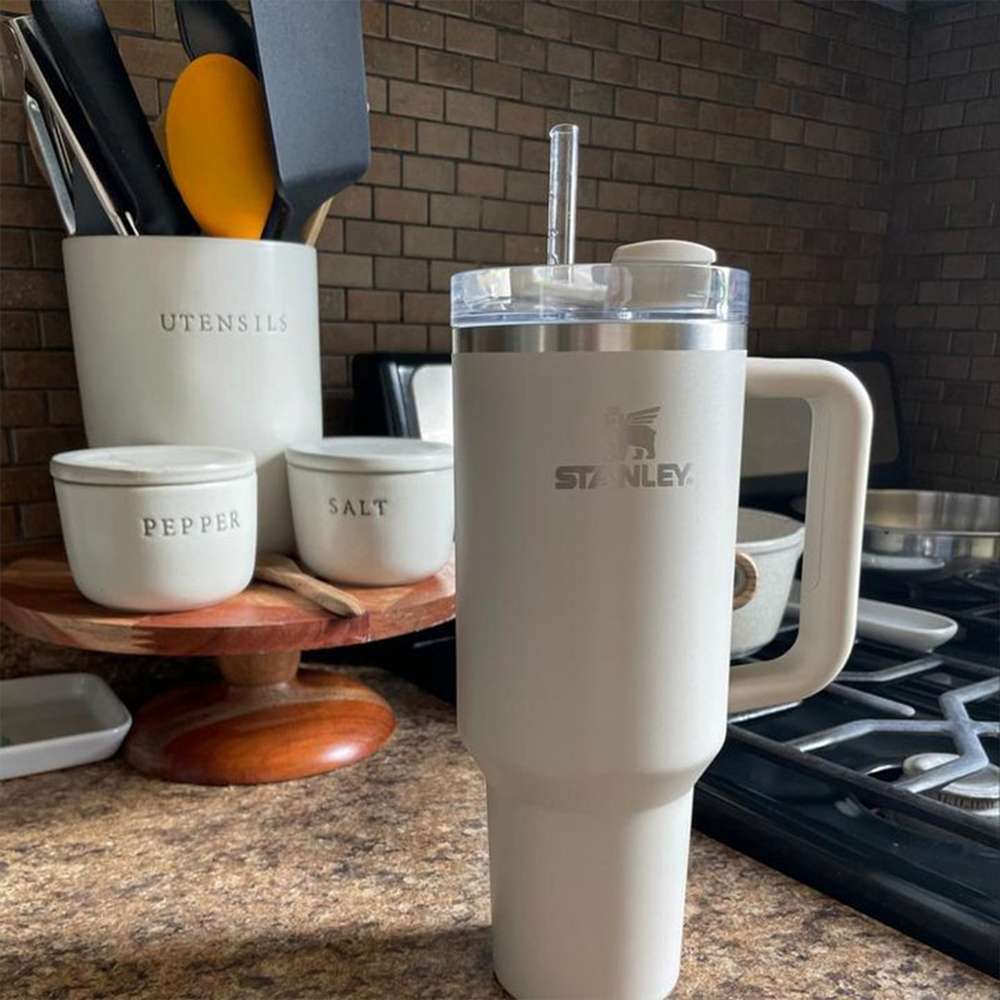 user image by attiezee, Stanley 40oz Stainless Steel H2.0 Flowstate Quencher Tumbler - Hearth & Hand™ with Magnolia