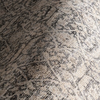 Hillstone 5x8 Red Synthetic Vintage Medallion Area Rug