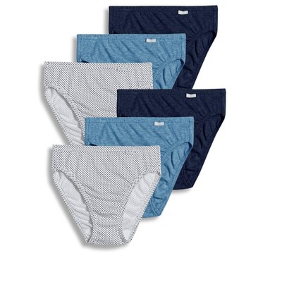 Jockey Women's Plus Size Elance Brief - 3 Pack 10 Sky Blue/quilted  Prism/minty Mist : Target