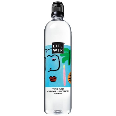 LIFEWTR Premium Purified Water - 700 ml Bottle