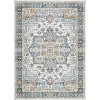 coucheta Washable Area Rug for Living Room, Ultra-Thin Vintage Non Slip Stain Resistant Foldable Rug Printed Carpet, for Bedroom, Dinning, Office - 2 of 4