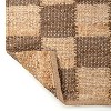 JONATHAN Y Theo Modern Farmhouse Woven Jute Checkerboard Indoor Area Rug - 4 of 4