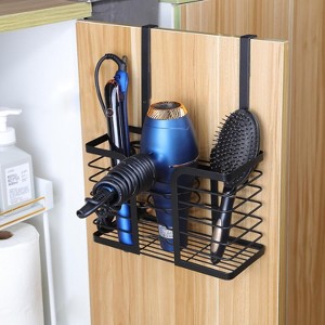 Hachikiko Hair Dryer Holder - Hair Tool Organizer 3-in-1 Blow Dryer Holder Adjustable Height - 1 of 4
