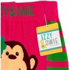 Pavilion Gift Company - Pink and Green Monkey - 12-24 Month Baby Leggings - Pants - 4 of 4