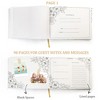 LotFancy Wedding Guest Book, Personalized Guest Book Reception, 128 Pages Thick Paper - 3 of 4
