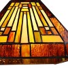 Chloe Lighting Innes Mission Tiffany-Style Blackish Bronze 5 Light Large Chandelier 30" Wide - 4 of 4