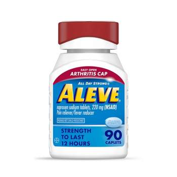 Aleve Naproxen Sodium Arthritis Pain Reliever & Fever Reducer Tablets (NSAID)