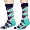 Diagonal Stripe Socks from the Sock Panda (Men's Sizes, Adult Large) - 3 of 4