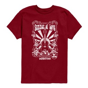 Boys' - Woodstock - Summer Of Love Short Sleeve Graphic T-Shirt - 1 of 3