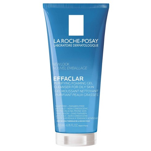 La Roche Posay Effaclar Purifying Foaming Gel Face 6.76 Fl Oz :