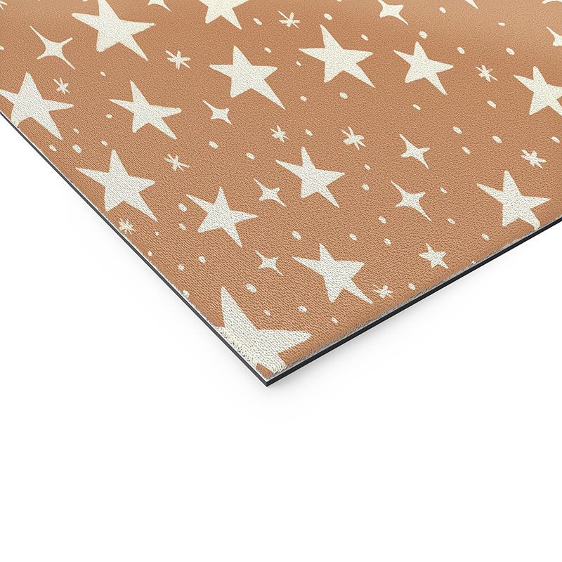 Avenie Stars In Neutral Welcome Mat -Society6, 3 of 4