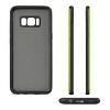 Reiko Samsung Galaxy S8 Edge /S8+/ S8 Plus Denim Texture TPU Protector Cover in Green - 3 of 4