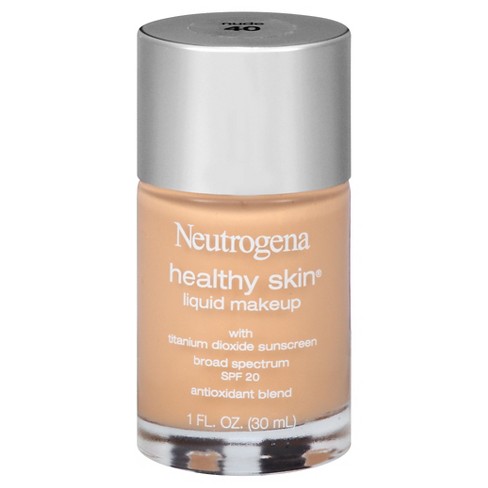 neutrogena 1oz spf spectrum broad shine liquid shades makeup control light target looks