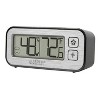 La Crosse Technology® Battery-Powered Mini Digital Alarm Clock with Comfort Meter, Indoor Temperature, and Humidity in Multicolored - 3 of 4