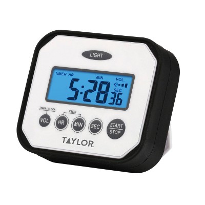 Taylor Splash 'n' Drop – Water and Impact Resistant Timer/Clock