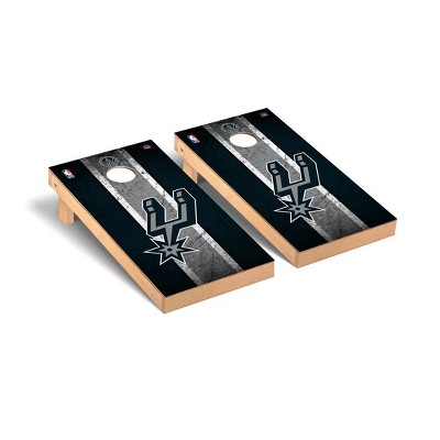 NBA San Antonio Spurs Premium Cornhole Board Vintage Version