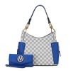 MKF Collection Penelope Circular Print Women’s Shoulder Bag with matching wallet by Mia K - 2 of 4
