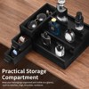 Unique Bargains Wood Velvet Lining Hidden Compartment Perfume Stand Organizer 3 Tiers - 3 of 4