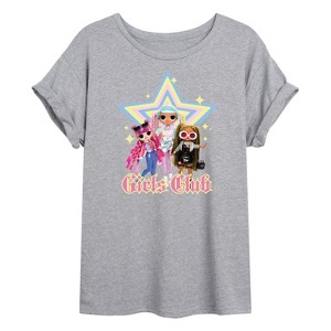 Women's - LOL Surprise! - Girls Club Oversized Graphic T-Shirt - 1 of 4