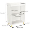 NicBex Bookcases for Living Room Multifunction Display Stand Bookshelf Toy Storage Organizer with Legs for Bedroom - 4 of 4