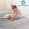 LunaLulinlk 8X10 Ivory/Blue /Striped Non-Shedding Stylish and Stain Resistant Area Rug - 4 of 4