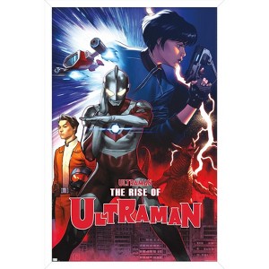 Trends International The Rise of Ultraman - Cover #2 by Jorge Molina Framed Wall Poster Prints - 1 of 4