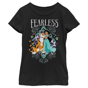Girl's Aladdin Fearless Jasmin T-Shirt - 1 of 4