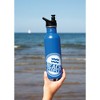 Pavilion Gift Company - Beach People - 26 oz Stainless Steel Water Bottle - Portable Drinkware - 4 of 4