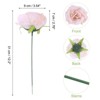 Unique Bargains Artificial Silk Real Touch Durable Artificial Flowers 25 Pc - 2 of 4
