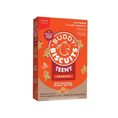 Buddy Biscuits Peanut Butter Puppy Dry Dog Treats - 8oz