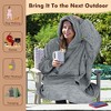 Tirrinia Women's Hoodie Sweatshirt, Casual Pullover Sweater, Soft Comfy Blanket Hoodie Sweatshirt, One Size Fits All, Gift for her - 4 of 4