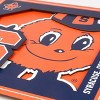 NCAA Syracuse Orange 3D Logo Series Wall Art - 12"x12" - 4 of 4