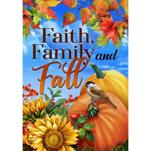 Briarwood Lane Double Sided Garden Flag 18x12.5 For Outdoor Faith Family and Fall Garden Flag Flag For Fall Garden Flag Flags For Outside - image 1 of 4