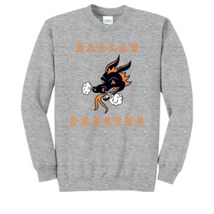 Adult Dallas High School Dragons Name & Graphic Classic Fleece