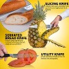 Deco Chef Gourmet 12 Piece Stainless Steel Knife Set w/ Storage Block Full Tang Design - 4 of 4
