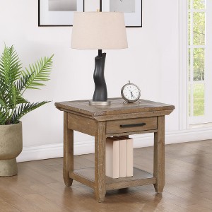 DSANE - End Table - Brown - 1 of 4